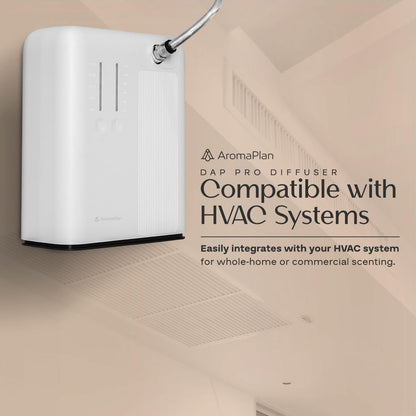 AromaPlan 5-Star Cold Air Scent Diffuser – Whole-House, App Control, 2 Scents Included