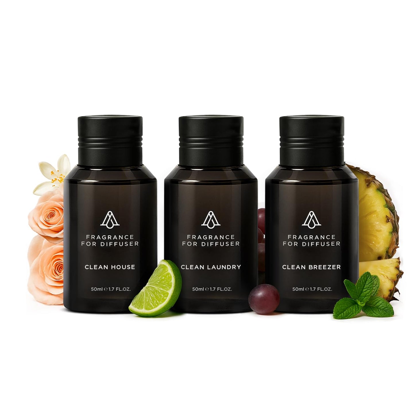 AromaPlan Clean Collection Gift Set – 3 Best-Sellers: Clean House, Clean Laundry, Clean Breeze | USA Made