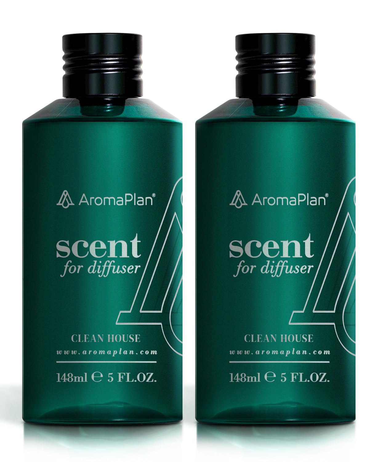 AromaPlan Clean House Essential Oil 5oz (148 ml) 2-Pack – Fresh Scent for Diffusers, USA Made