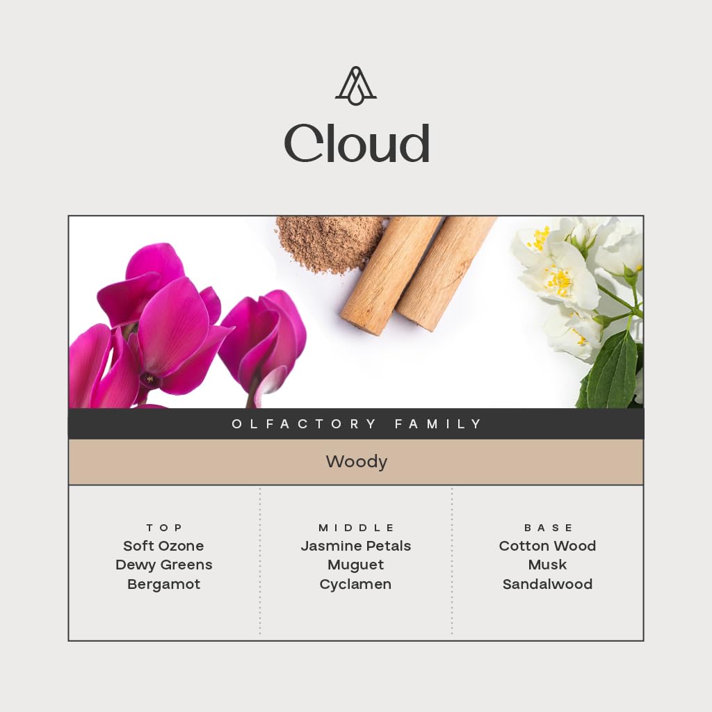 AromaPlan Cloud – Luxury Hotel Scent Oil for Home & Spa, 5.07 oz (150 ml) – USA Made