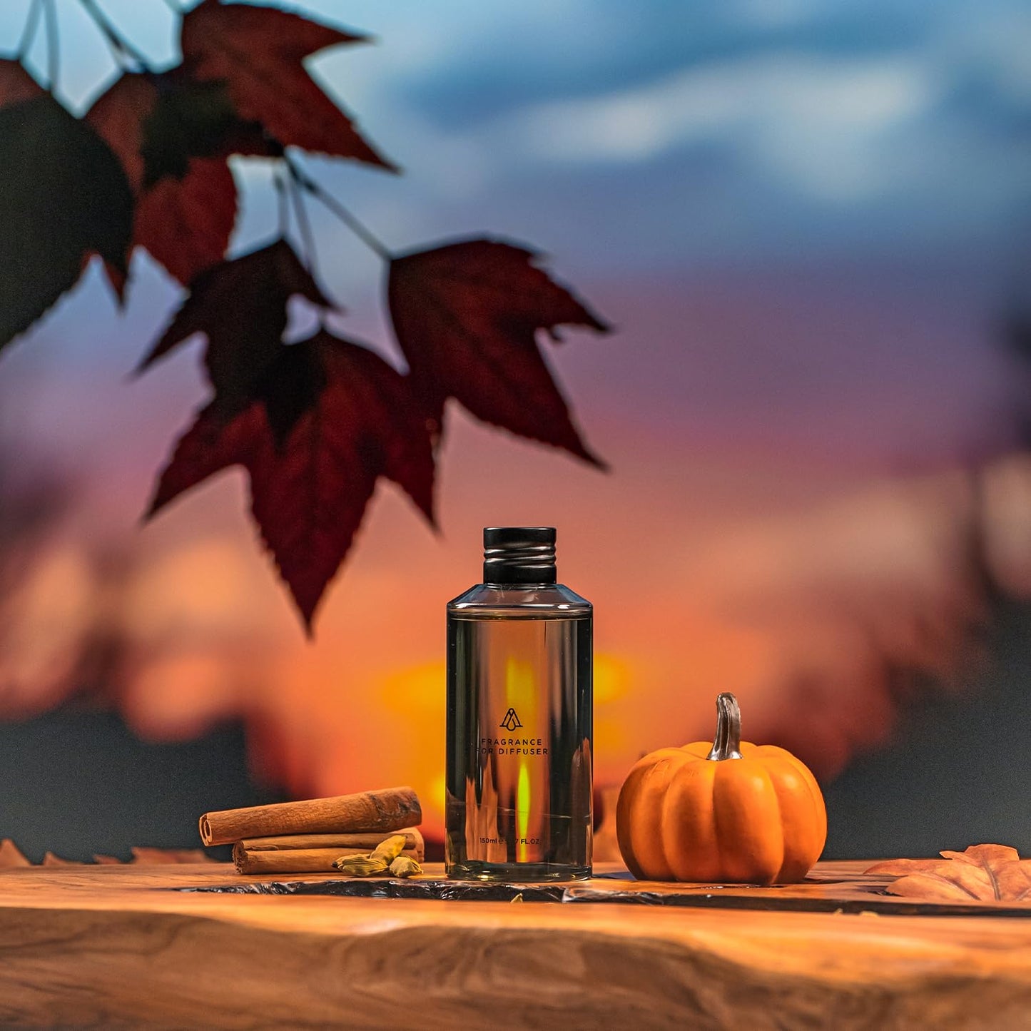 AromaPlan Pumpkin Spice Diffuser Oil – 5 Fl Oz (148ml) | Luxury Hotel & Home Fragrance, Made in USA