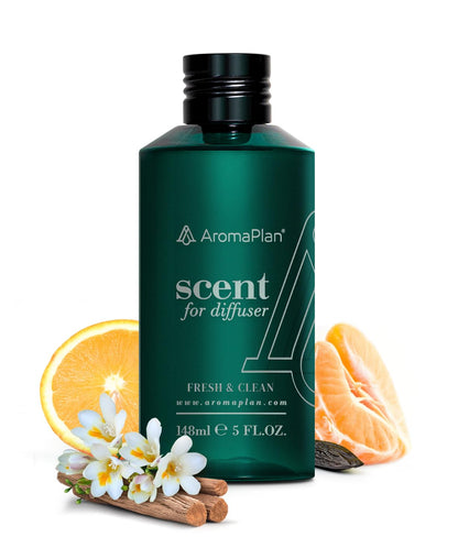 AromaPlan Fresh & Clean Essential Oil 5 oz – USA Made Diffuser Fragrance
