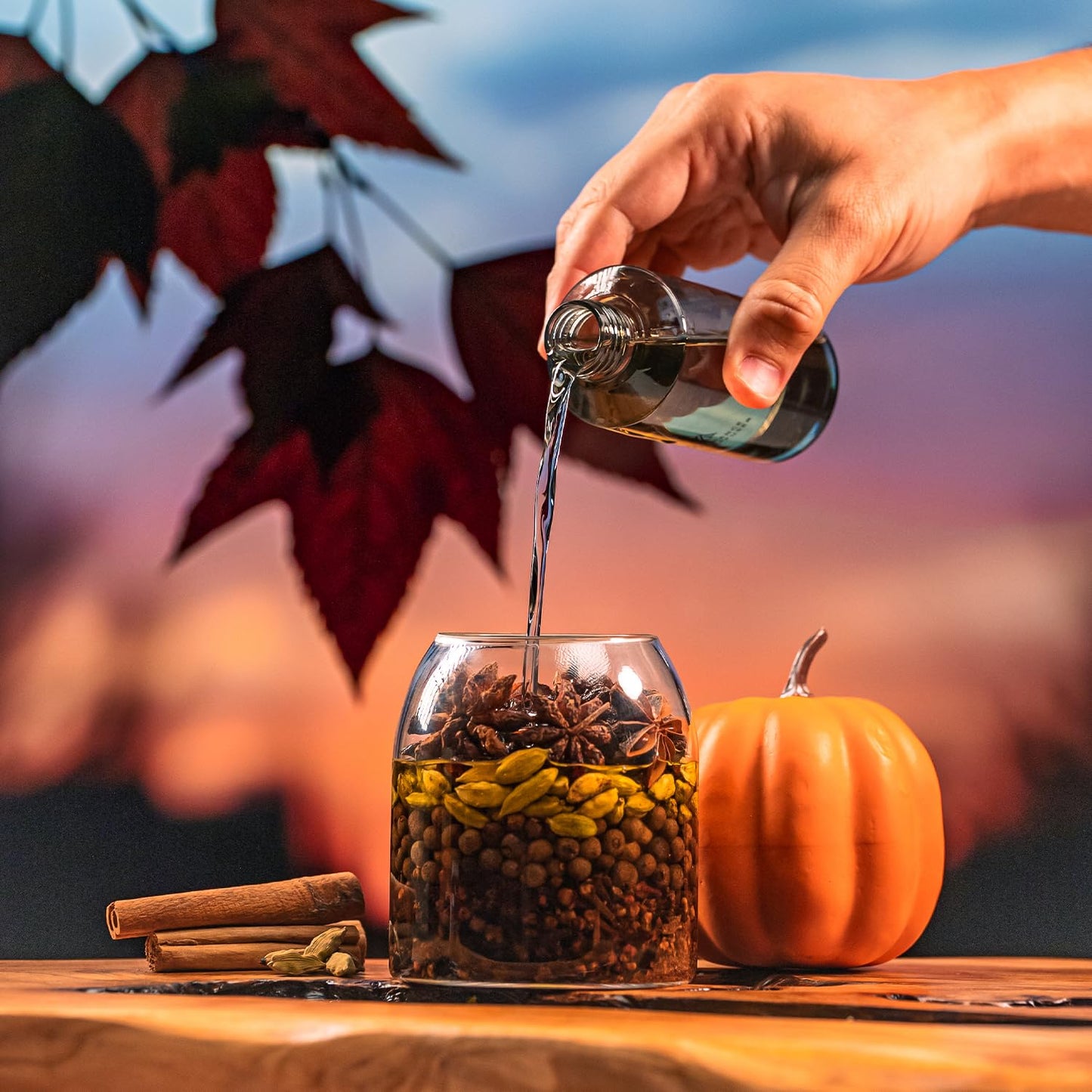 AromaPlan Pumpkin Spice Diffuser Oil – 5 Fl Oz (148ml) | Luxury Hotel & Home Fragrance, Made in USA