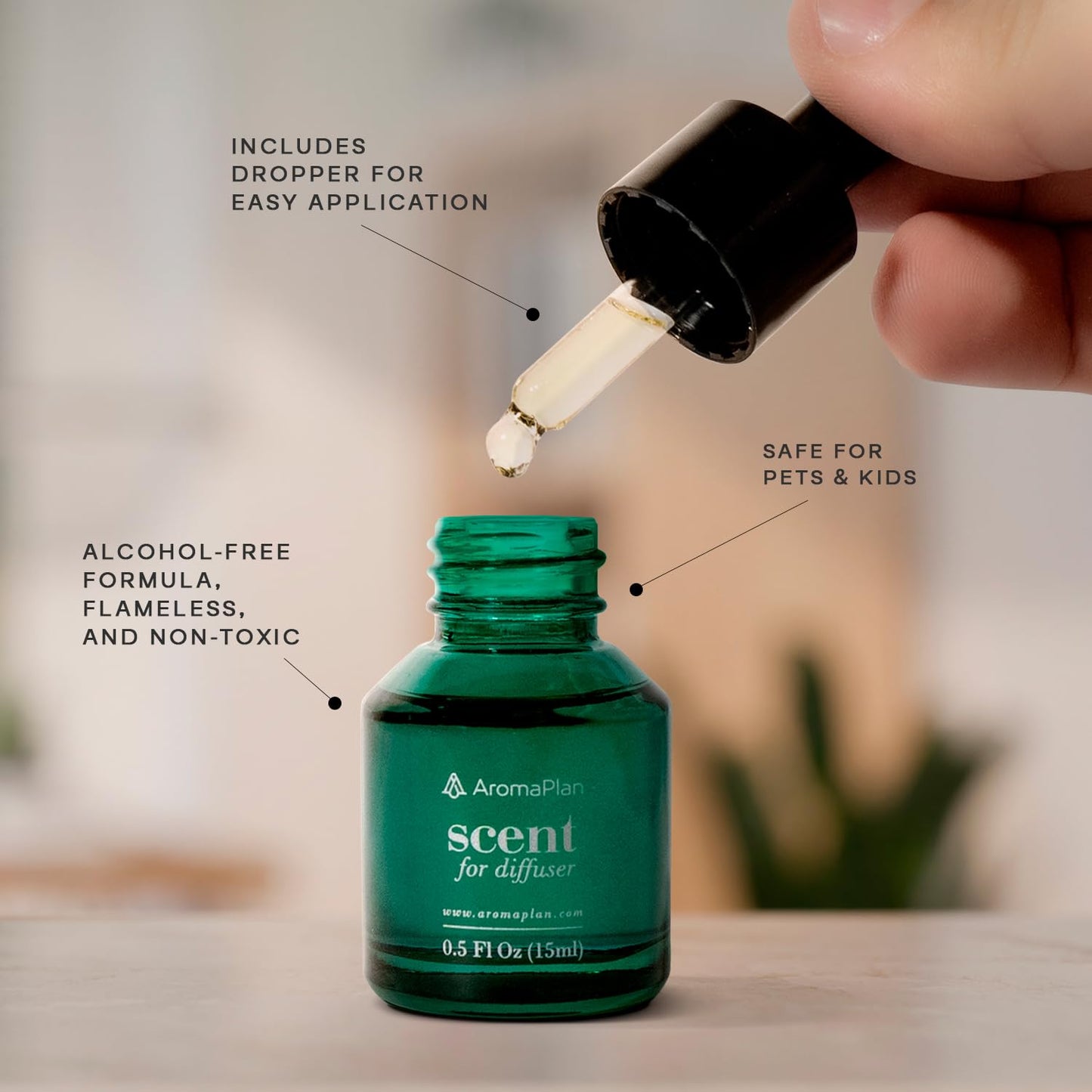 AromaPlan My Way Hotel Scent Diffuser Oil 15 mL – USA Made