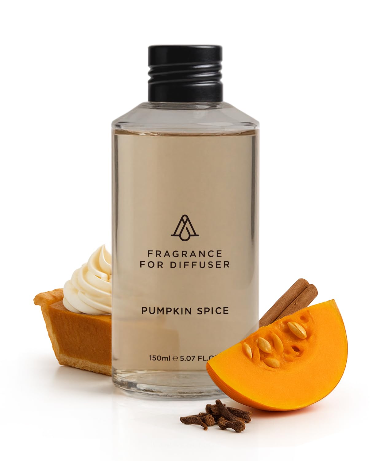 AromaPlan Pumpkin Spice Diffuser Oil – 5 Fl Oz (148ml) | Luxury Hotel & Home Fragrance, Made in USA