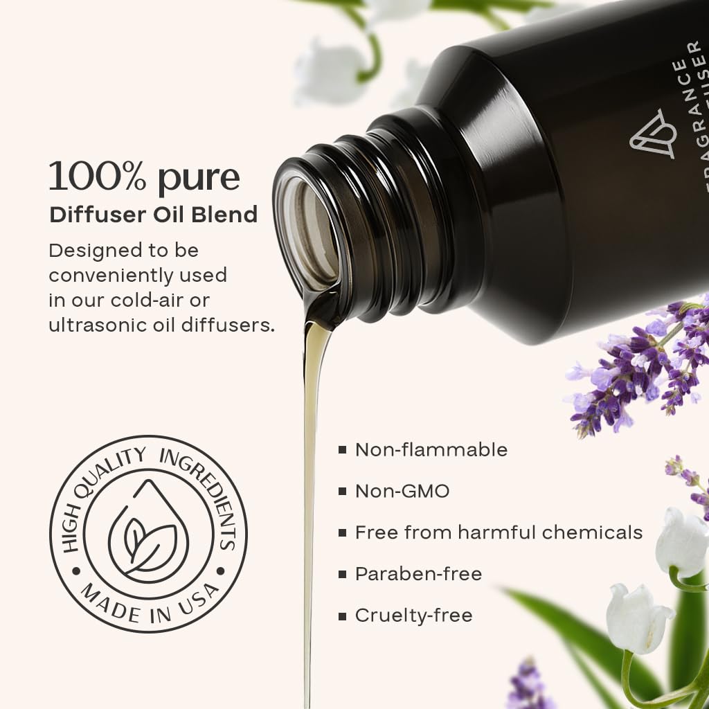 AromaPlan Spring Collection Diffuser Oils – 3 Pack (1.7 oz) | Non-Toxic