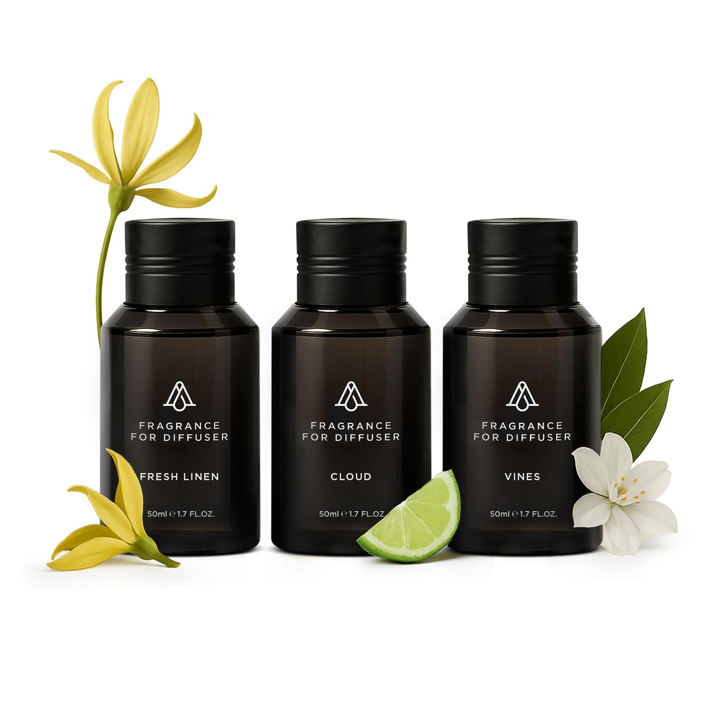 AromaPlan Summer Time Collection - 5-Star Hotel Diffuser Oils (3-Pack)
