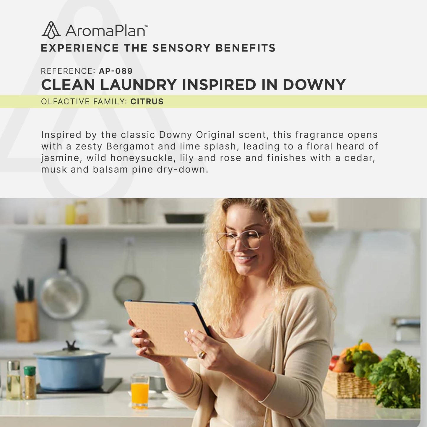 AromaPlan Clean Laundry Essential Oil – 5 fl oz / 148 ml for Diffusers | USA Fragrance