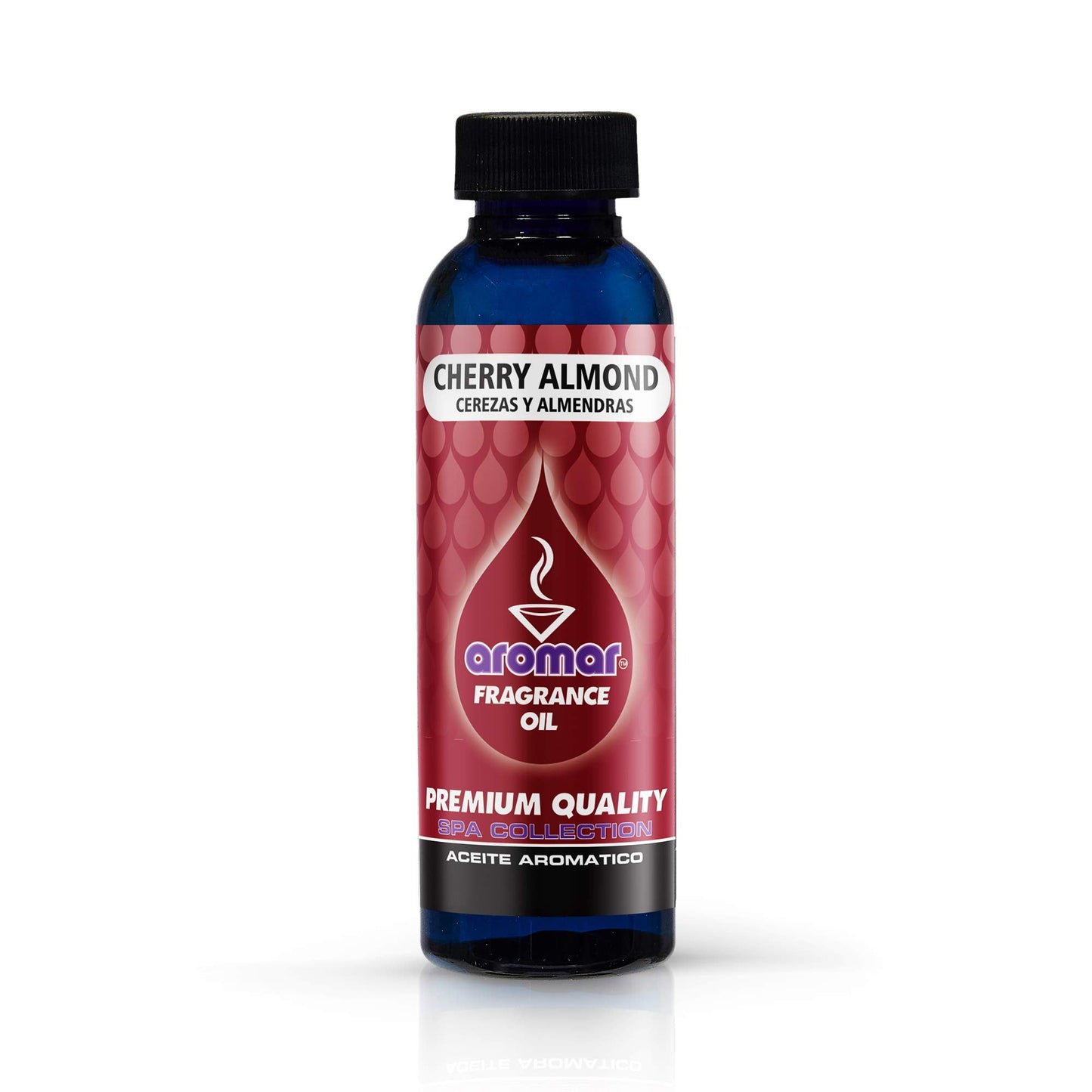 AROMAR Premium Fragrance Oil Pack of 3 Cherry Almond5 2oz Bottles | Long Lasting Aromatic Scent