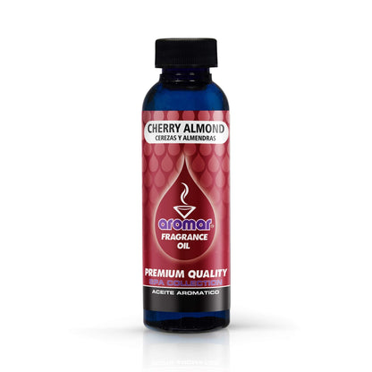 AROMAR Premium Fragrance Oil Pack of 3 Cherry Almond5 2oz Bottles | Long Lasting Aromatic Scent