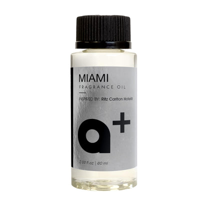 Aromar+ Fragrance Oil – Miami-Inspired Ritz Carlton Luxury Hotel Scent | Waterless Diffuser | 2oz/60mL
