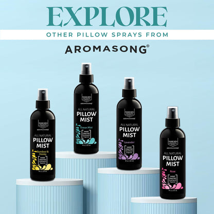 Aromasong Lavender Pillow Spray - All-Natural Calming Sleep Mist