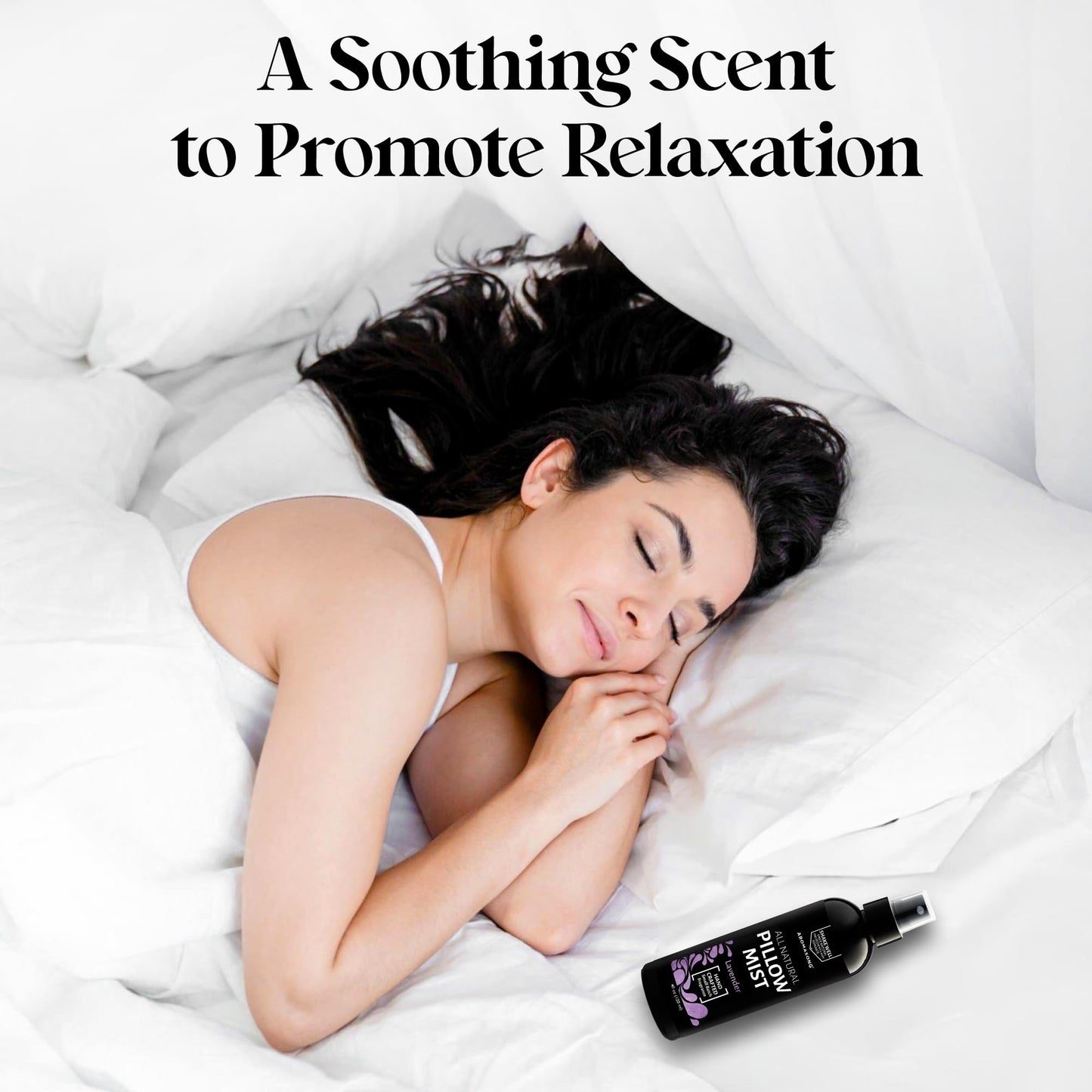 Aromasong Lavender Pillow Spray - All-Natural Calming Sleep Mist
