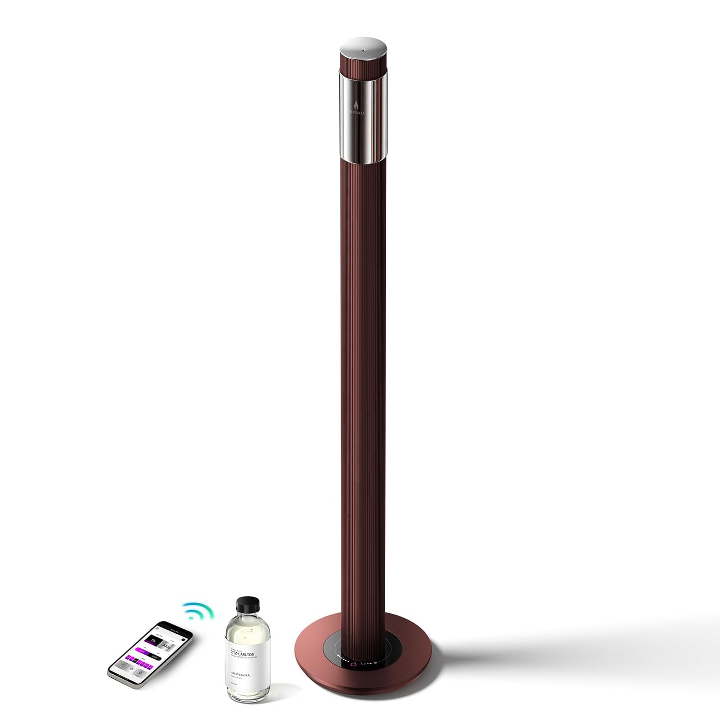 AROMASOUL 40-Inch Waterless Diffuser | Luxury Hotel-Grade, Cordless, App-Controlled, 2000 sq ft