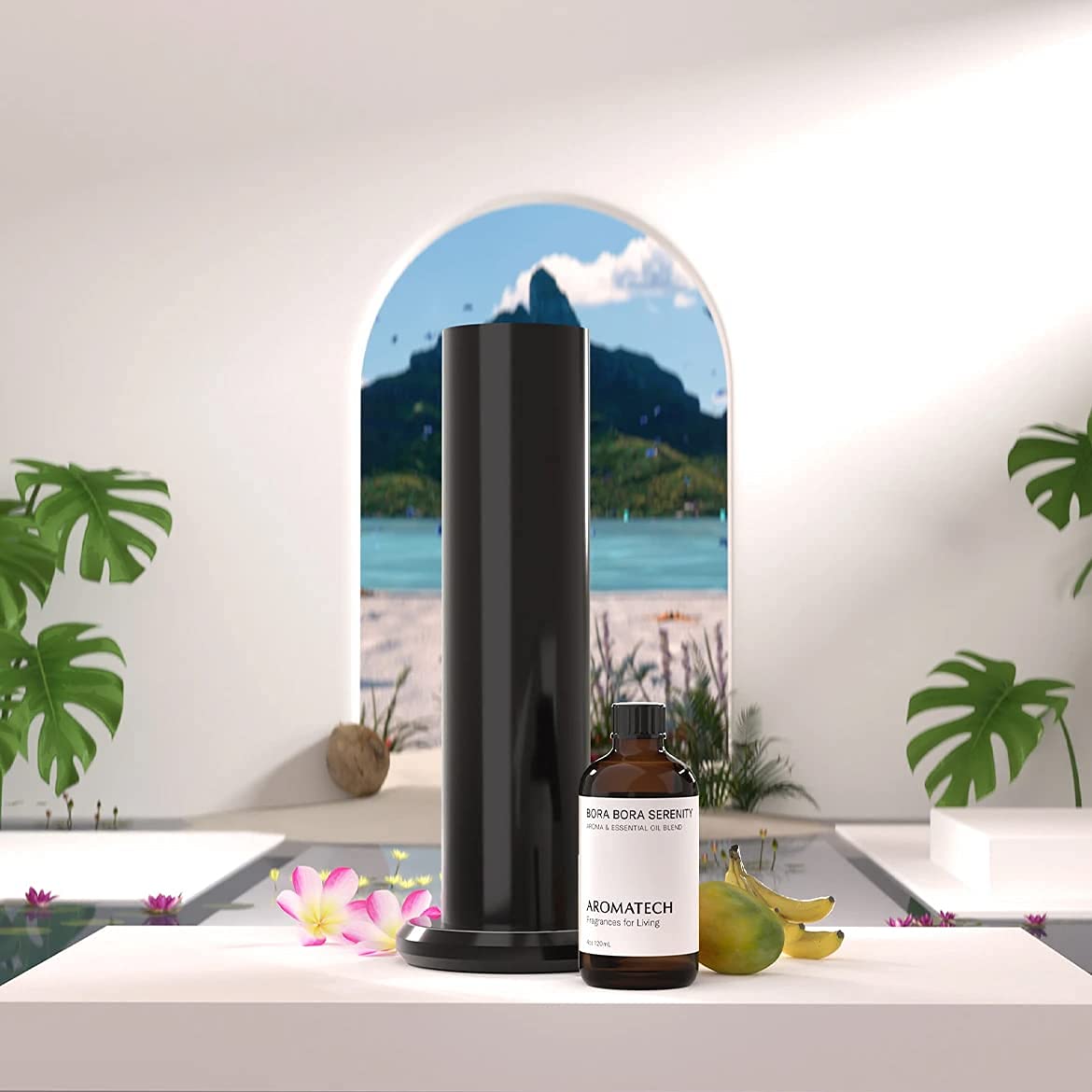 AromaTech Bora Bora Serenity Essential Oil Blend – 16 oz / 500 mL