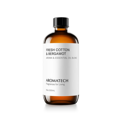 AromaTech Fresh Cotton & Bergamot - 500ml Diffuser Oil