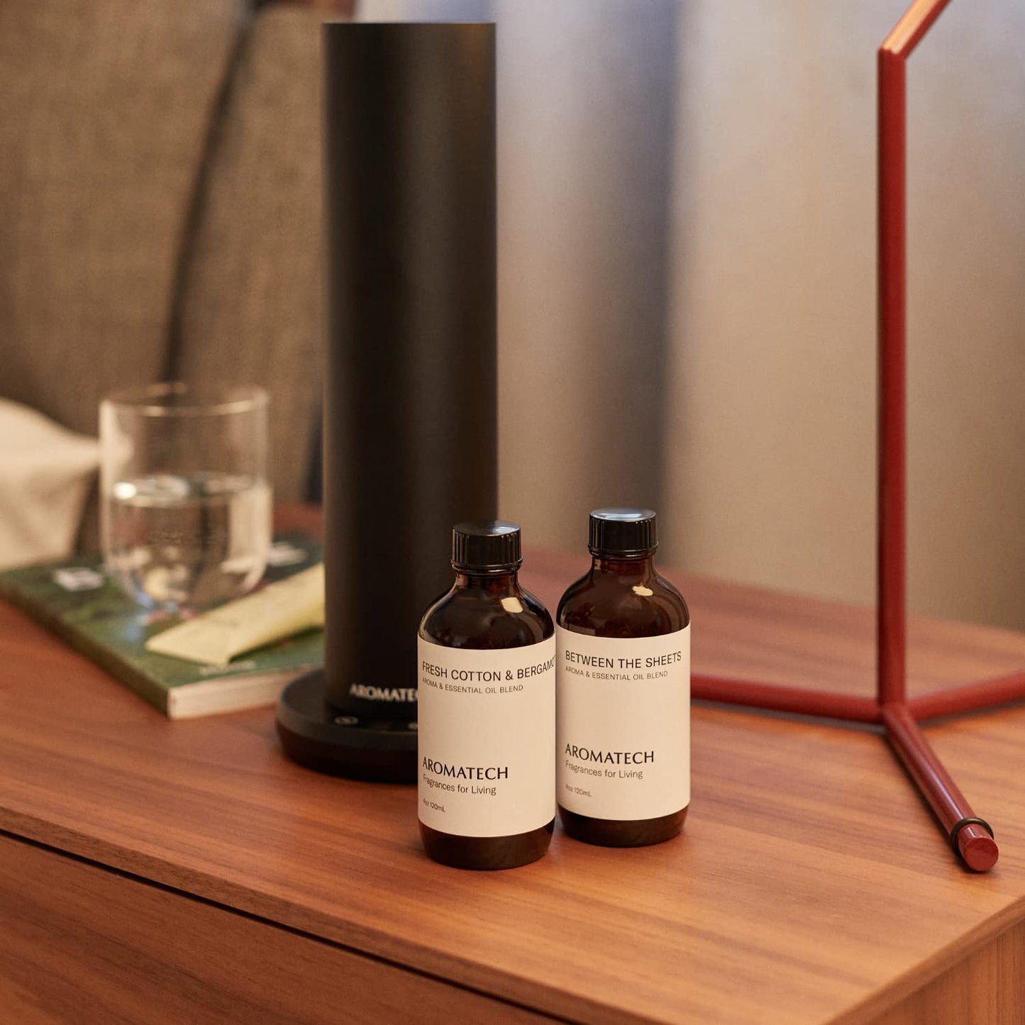 Aromatech Fresh Cotton & Bergamot Essential Oil Blend | Luxury Diffuser Oil 4 oz (120 mL)