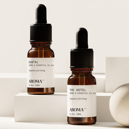 AromaTech Santal & The Hotel Set – Diffuser Oils Gift Set (10ml)