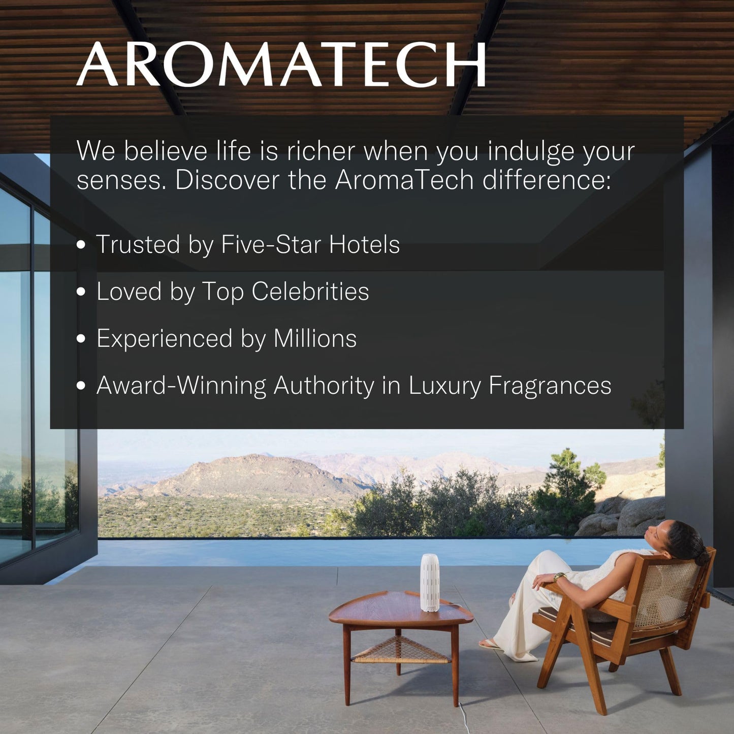 AromaTech Leather & Tobacco Premium Aroma Oil – 60 mL for Diffusers