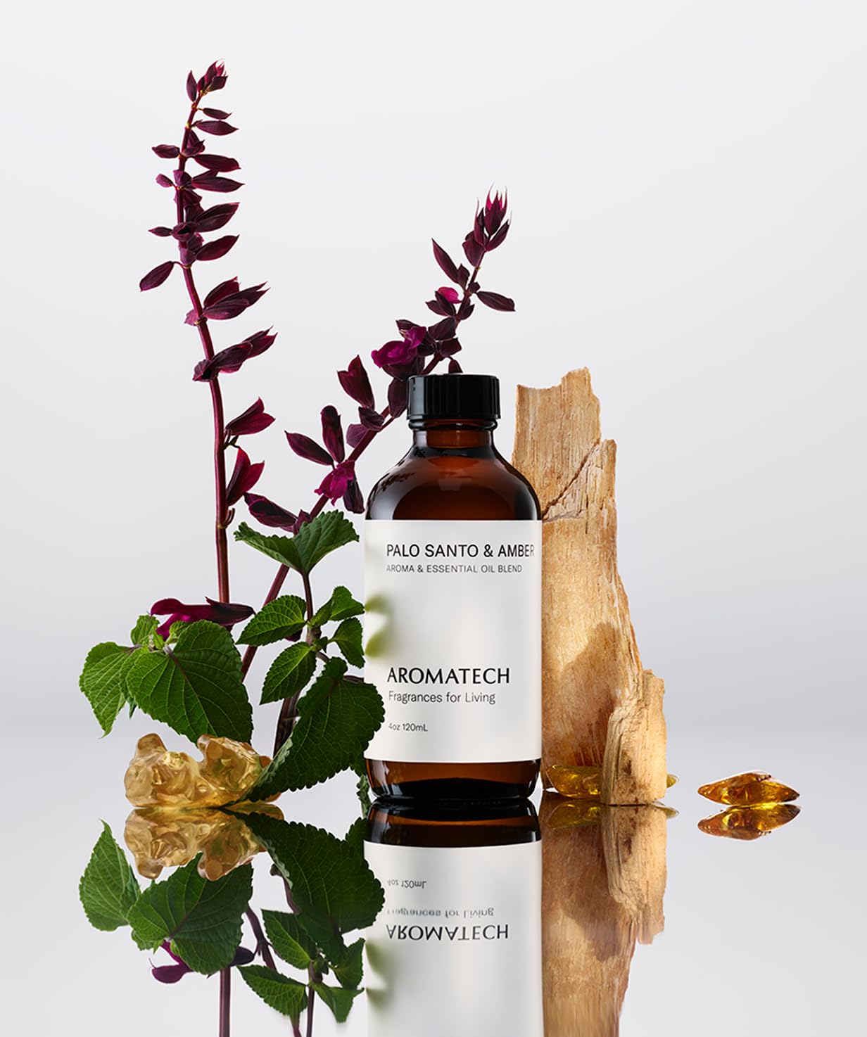AromaTech Palo Santo & Amber – 10ml Aroma Oil Diffuser Scent