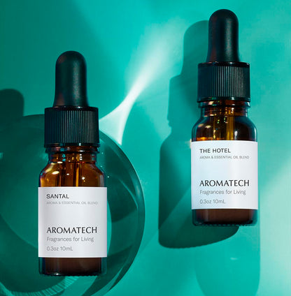 AromaTech Santal & The Hotel Set – Diffuser Oils Gift Set (10ml)