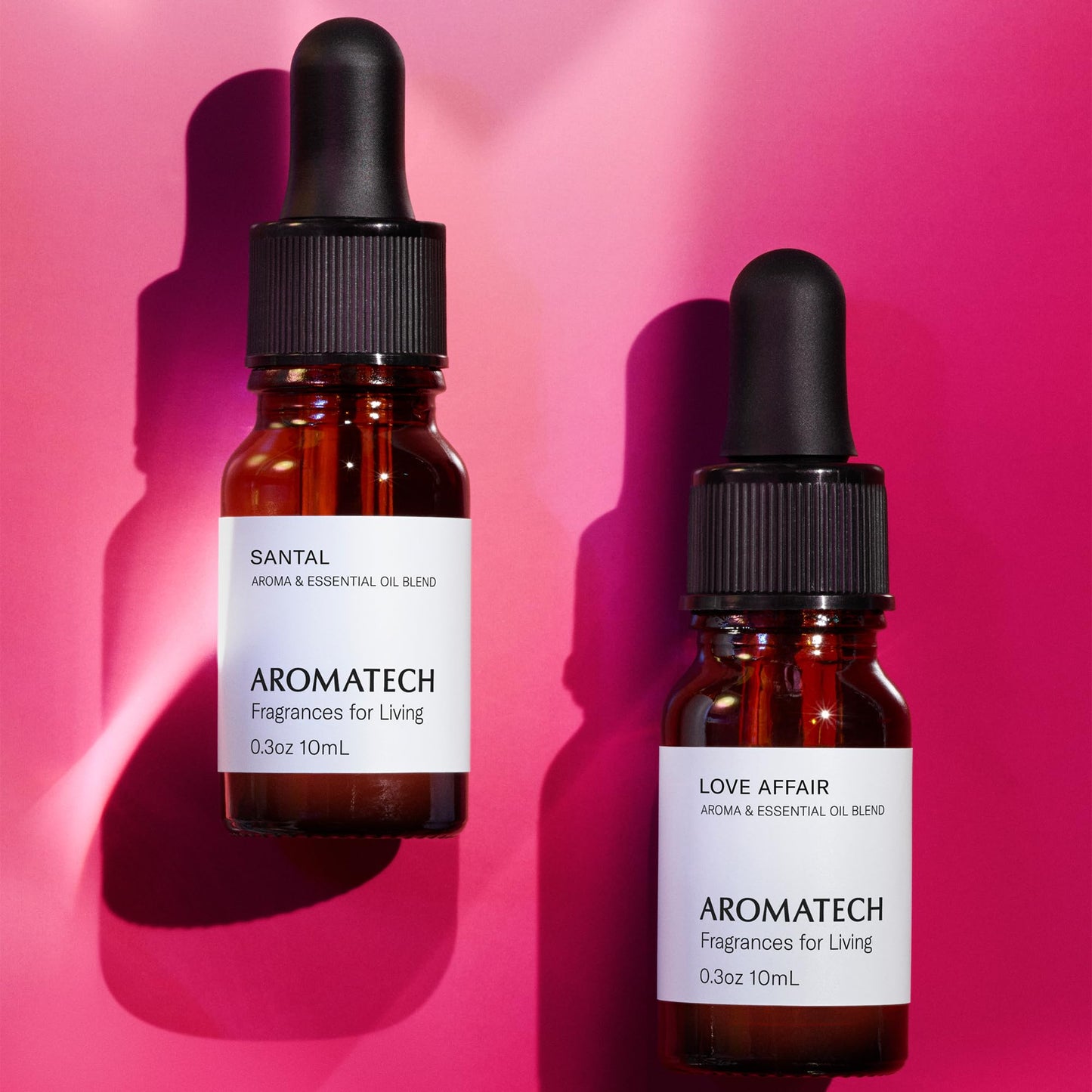 AromaTech Santal & Love Affair Set – 10ml Diffuser Essential Oil Blend
