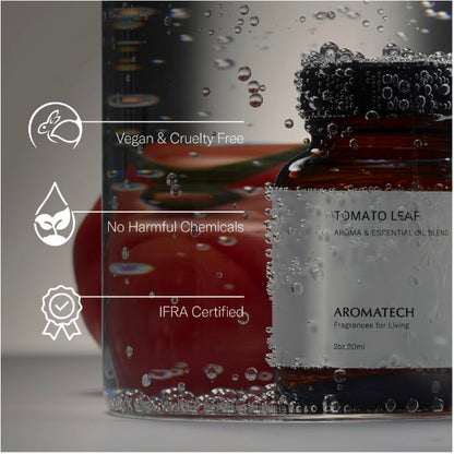 AromaTech Tomato Leaf Essential Oils - 60 mL for Diffusers