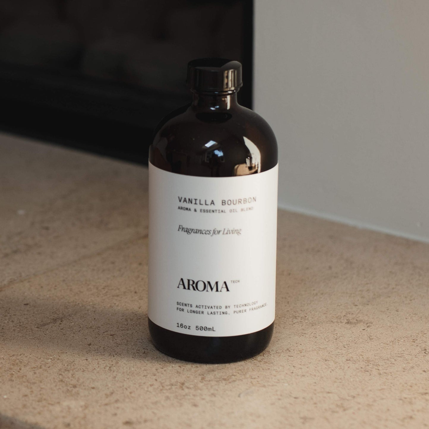AromaTech Vanilla Bourbon Aroma Essential Oil Blend - 16 oz (500 mL) for Ultrasonic Diffusers & Nebulizers