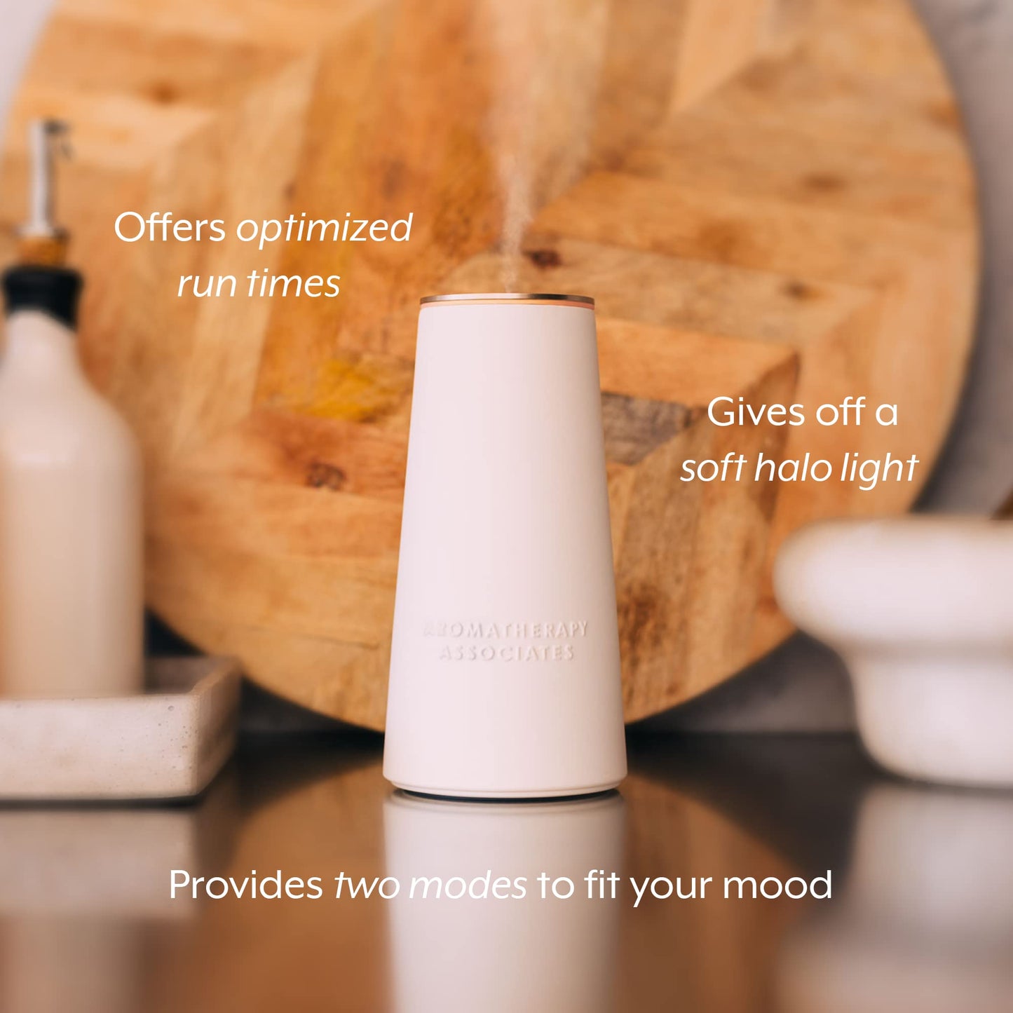 Aromatherapy Associates Atomizer & De-Stress Essential Oil Collection — Waterless Portable Diffuser