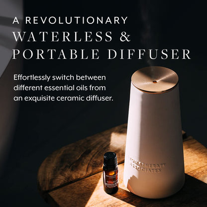Aromatherapy Associates Atomizer & De-Stress Essential Oil Collection — Waterless Portable Diffuser
