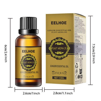 Ginger Essential Oil 10ml - Lymphatic Drainage Massage | Detox & Circulation