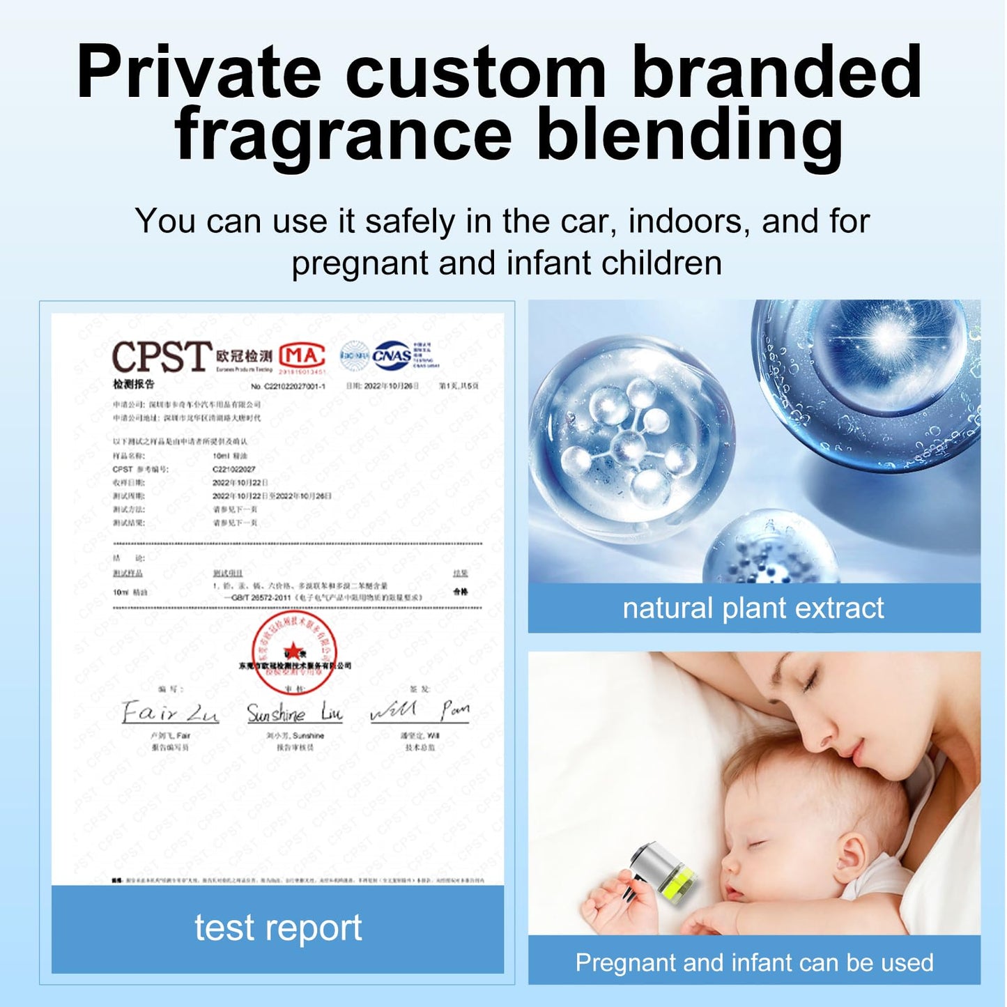Long-Lasting Fragrance Cologne Car Air Freshener | Essential Oil Aromatherapy Diffuser