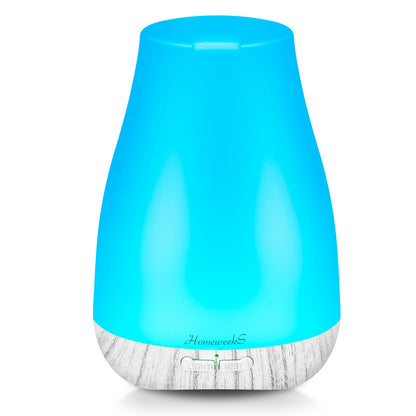 Aromatherapy Essential Oil Diffuser for Room | Ultrasonic Humidifier with Auto-Off & 7-Color LED Lights