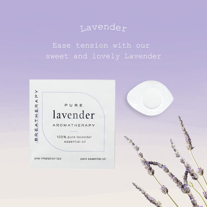Aromatherapy Lavender Patches – Pure Essential Oil Aroma Patch (8-Pack)