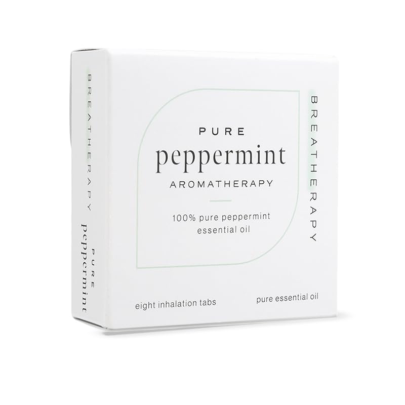 Aromatherapy Peppermint Patches | Pure Essential Oil Aroma Patch – 8-Pack