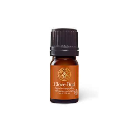 Aromatics International Premium Organic Clove Bud Essential Oil 5ml | 100% Pure Essential Oil for Diffusion & Wellness