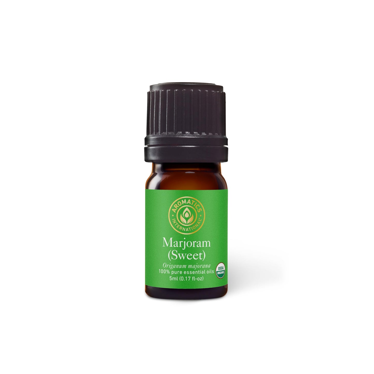 Aromatics International Pure Organic Marjoram Sweet Essential Oil 5ml | Organic Essential Oils