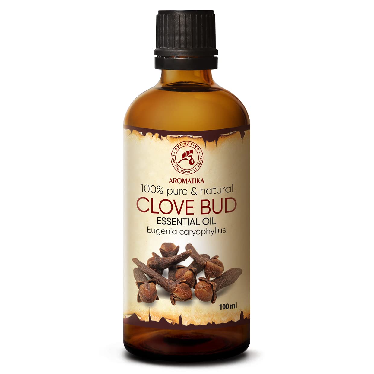 AROMATIKA Clove Bud Essential Oil - 100ml | Aromatherapy & Home Fragrance