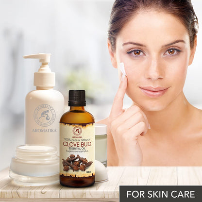 AROMATIKA Clove Bud Essential Oil - 100ml | Aromatherapy & Home Fragrance