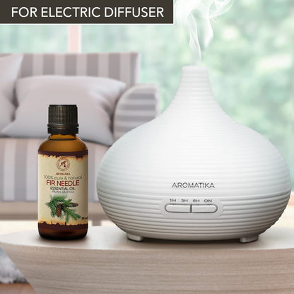 AROMATIKA Fir Needle Essential Oil 1.7 Fl Oz - Pure & Natural, Calming for Sauna Diffuser & Massage