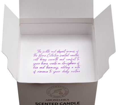 AROMATIKA Lavender Fields Scented Soywax Candle | Up to 45 Hours Burn Time