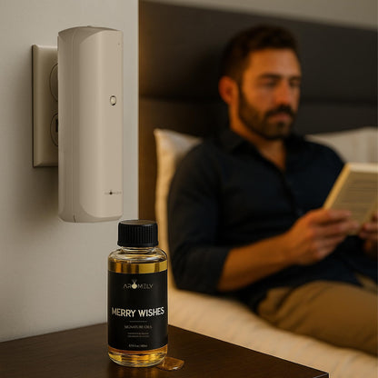 Aromely ARO Bliss Plug-in Oil Diffuser | App Controlled, Bluetooth, 500 SQFT