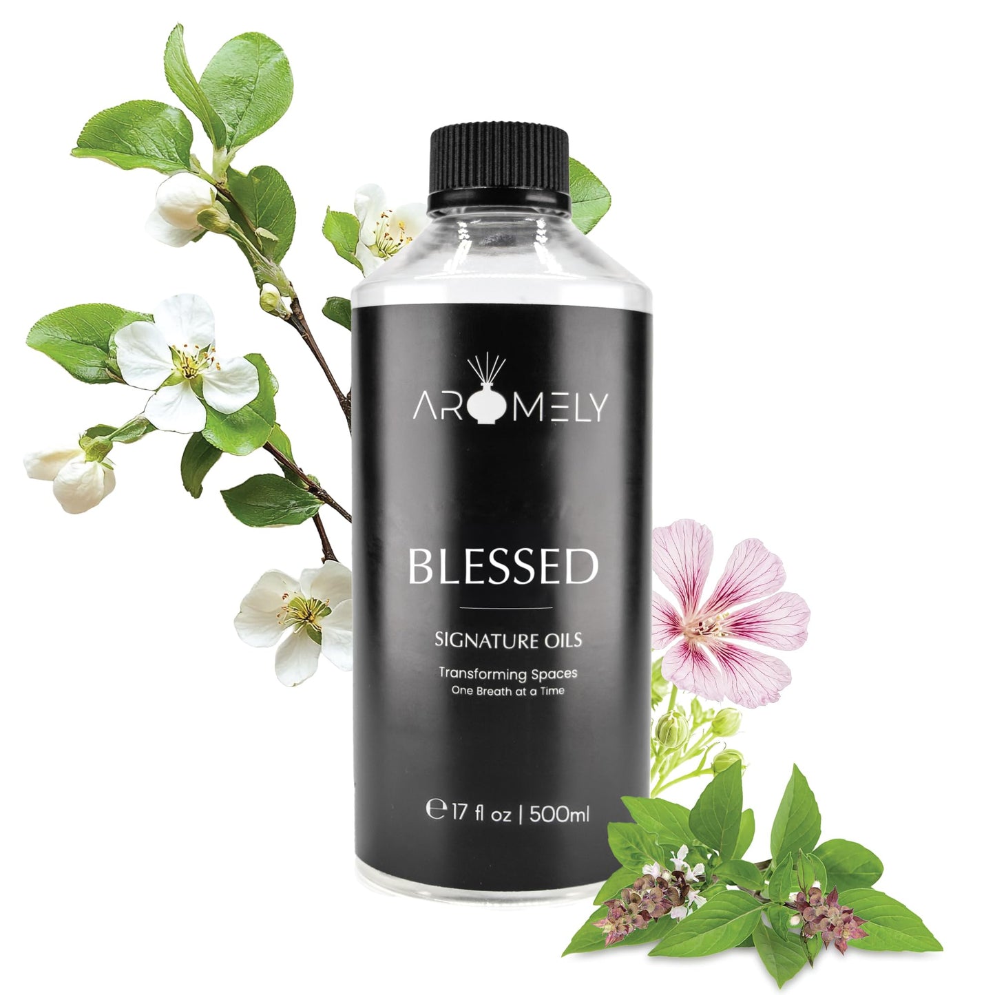 Blessed by Aromely Essential Oil Blend – Luxurious Diffuser Aroma (500ml)