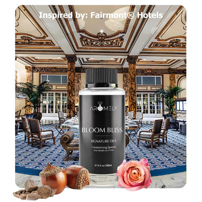 Bloom Bliss by Aromely – Hotel Collection Diffuser Oil (150ml) | Rose, Vetiver, Praline & Musk