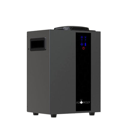 Aromely Smart Bluetooth HVAC Scent Diffuser — App-Controlled, 4,000 SQFT, Black