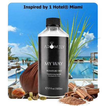 AROMELY My Way Diffuser Oil Blend – Inspired by 1 Hotel® | 500ml