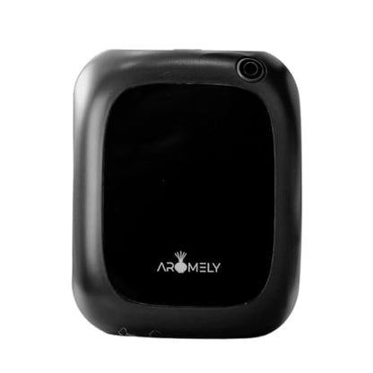 AROMELY Smart Bluetooth Nebulizing Diffuser – App-Controlled Essential Oil Diffuser for 1,500 Sq Ft | Black