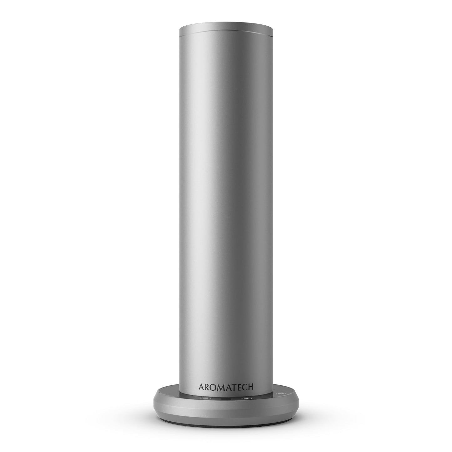 AroMini BT Plus Scent Diffuser by AromaTech — Bluetooth Nebulizing Diffuser (Silver)