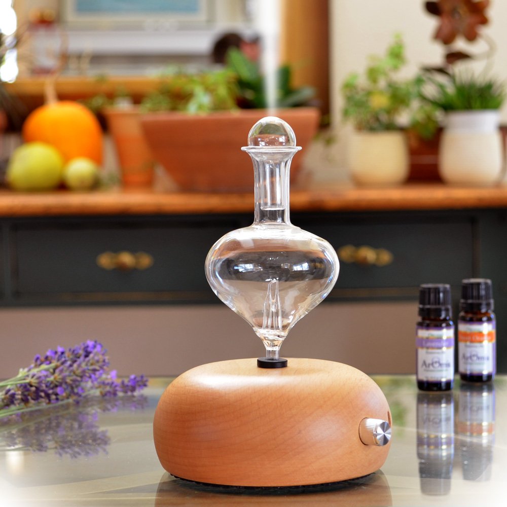 ArOmis Premium Glass Essential Oils Nebulizer – Waterless Diffuser for Aromatherapy | Orbis Lux Eros