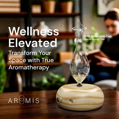 ArOmis Premium Glass Nebulizer – Waterless Diffuser for Aromatherapy | Orbis Lux Merus